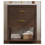 RTA 24'W Bathroom Vanity with Top in Espresso
