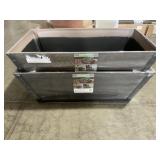 24'L Farmhill Deck Box Planter x 2