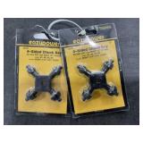 Eazy Power 4-Sided Chuck Key x2