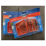 13 Pc. High Speed Steel Drill Bit Set x2