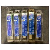 Assorted Sizes S&D Drill Bits x5