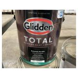 Gliddenï¿½ Ready-Mix White Ext. Paint+Primer x3G