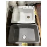 Mixed Lot of Single Bowl Sinks x 2