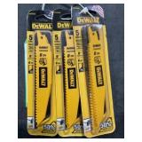 5 Pack 6' 6TPI Sawzall Blades x3
