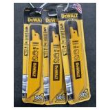 5 Pack 6' 14TPI Sawzall Blades x3