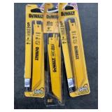 5 Pack 6' 18TPI Sawzall Blades x3
