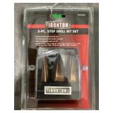 Ironton 5 Pc. Step Drill Bit Set