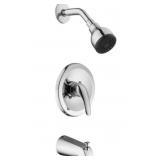 Aragon Single Handle Tub and Shower Kit