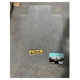 33' x 48' Studded Acrylic Chair Mat for Carpet