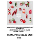 Wondershop Classic Christmas Ornament Kit x2