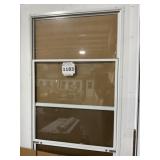 36' x 80' 3/4 View Storm Door in White