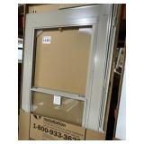 36' x 80' 3/4 View Sandtone Storm Door