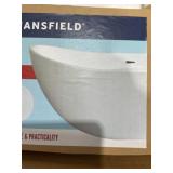 69' x 36' Freestanding Fiberglass Bathtub in White