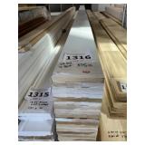 5-1/2' x 16' Primed Poplar Base x 448 LF