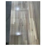 25' x 8' Unfinished Acacia Butcher Block x 2