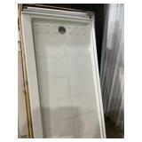 60' x 30' RH Shower Base in White