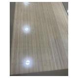 25.5' x 6' Unfinished Bamboo Butcher Block