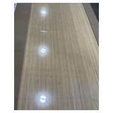 25.5' x 6' Unfinished Bamboo Butcher Block