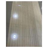 25.5' x 6' Unfinished Bamboo Butcher Block