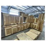 15Pc 30' Hickory Shaker Silvercreek Kitchen