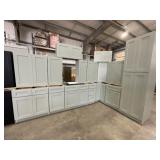 15Pc 36' Fresh Sage Shaker Silvercreek Kitchen