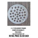 4-1/4' Replacement Strainer x20
