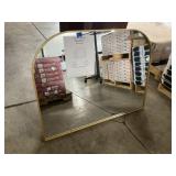 40' x 34' Brass Framed Blaire Mirror