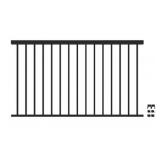 8' x 42' Black Impression Level Rail Kit x 4