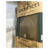 Andersenï¿½ 32' x 80' FV Storm Door in Forest Green