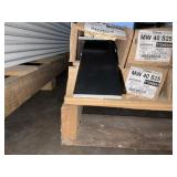 2-1/2' x 8' Johnsonite Black Vinyl Base x 4Boxes