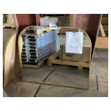 40' x 30' Brass Framed Blaire Mirror