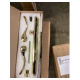 Andersenï¿½ Brass Newbury Trim Set Hinged w Strike