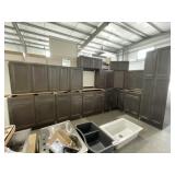 15Pc 30' West-Point Gray Silvercreek Kitchen