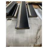 3-3/4' x 10' Nickel Inlayed Crown in Black x 336LF