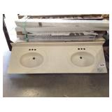 67.75' Double Bowl Vanity Top