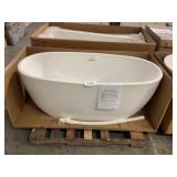 59' Acrylic Freestanding Bathtub