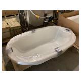 74' x 44' Studio Dual Oval White Drop In Tub