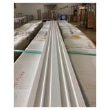 Box Of 4 6' x 8' Fluted Aluminum Post Wrap x4