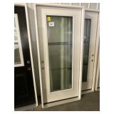 36' RH Full Lite Fiberglass Exterior Door