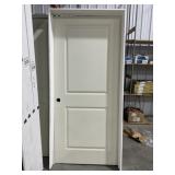 34' x 80' RH Primed 2-Panel MDF Interior Door