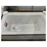 Kohler 60' x 32' 8-Jetted LH Bathtub in White