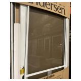 34' x 80' Andersen Storm Door in White