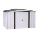 10' x 12' Metal Shed w/Sliding Doors
