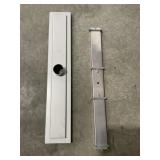 25' x 4' Linear Slot Sink Drain Pan x 5