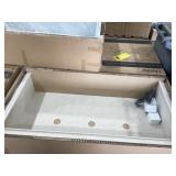 60' x 30' Solid Surface Lighted Shower Dome