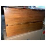36' x 22' Wall Mount Vanity Base in Redwood