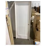 30' x 80' LH Primed Wood Single Panel Int Door