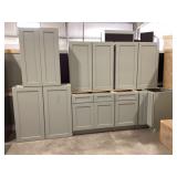 7Pc 42' Silvercreek Fresh Sage Gallery Set
