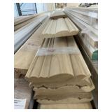 6-1/2' Unfinished Poplar Crown Moulding x 96 LF