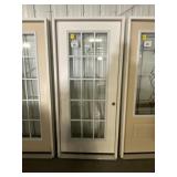 36' LH 15 Lite Fiberglass Exterior Door